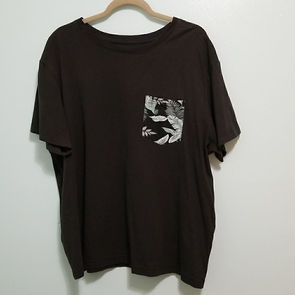Original Use, black t-shirt with printed pocket.  Size XL.